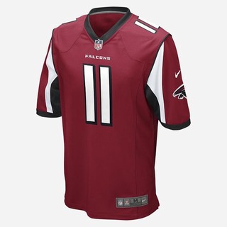 Jersey Nike NFL Atlanta Falcons American Football Game (Julio Jones) American Football Barbati Rosii